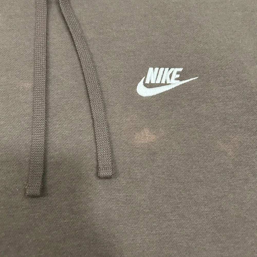 Nike Hoodie Mens Small Brown Sportswear‎ Club Fleece Pullover Sweatshirt BV2654